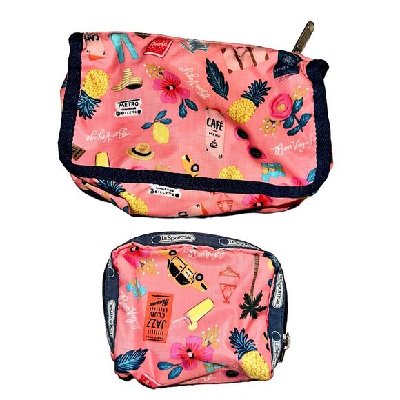 Le sport sac rifle paper co Bon Voyage bag bundle - Picture 7 of 11